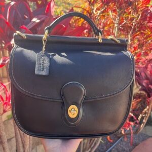 RARE Vintage Coach Sherbourne BLACK